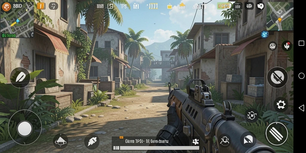 Screenshot menampilkan pertempuran intens dalam 88ID dengan grafis yang menawan.