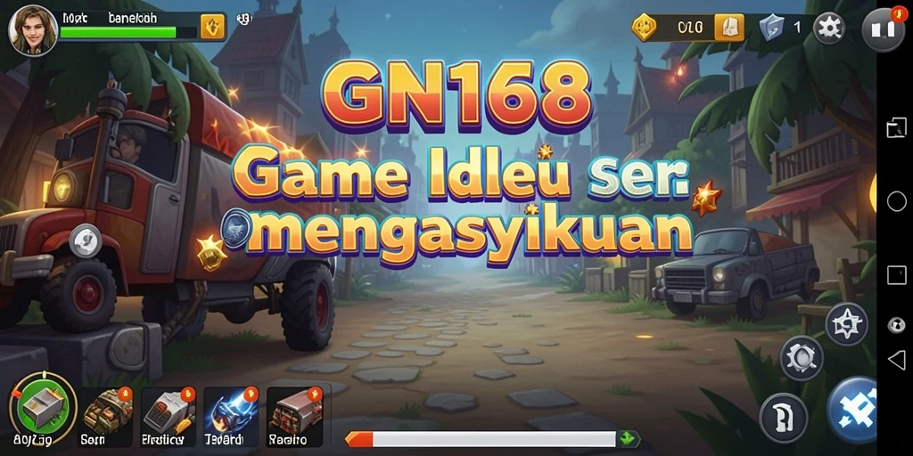 Tampilan gameplay seru dengan strategi pengumpulan otomatis.