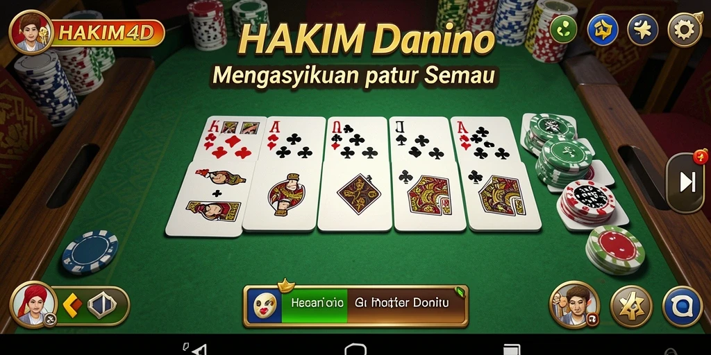 Screenshot gameplay HAKIM4D yang penuh aksi dan interaksi sosial.