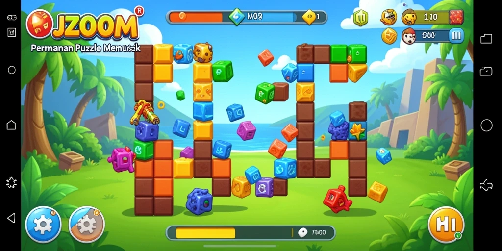 Tampilan gameplay <strong>J200M</strong> yang menarik dan penuh tantangan.