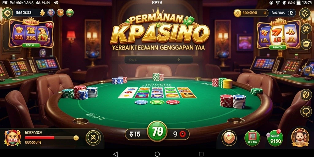 Tampilan menarik dari permainan Kasino di RP79 yang penuh aksi.