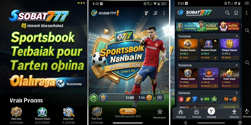 Gameplay Sportsbook SOBAT777 yang menarik dan interaktif.